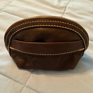 Fossil Make Up Pouch No Stains or Odors Excellent Used Condition